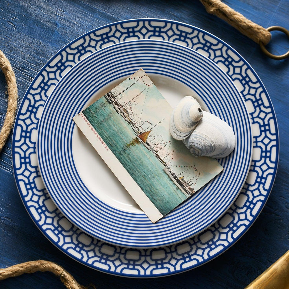Newport Stripe Rimmed Salad Plate image 2