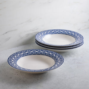 Newport Garden Gate Rimmed Soup Bowl thumbnail 5