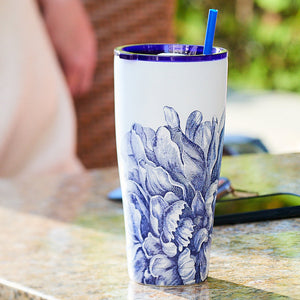 Peony Stainless Steel Insulated Tumbler thumbnail 2