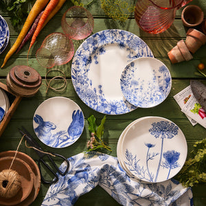 Summer Blues Coupe Salad Plate thumbnail 3