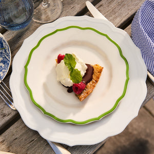 Stella Scalloped Verde Salad Plate thumbnail 2