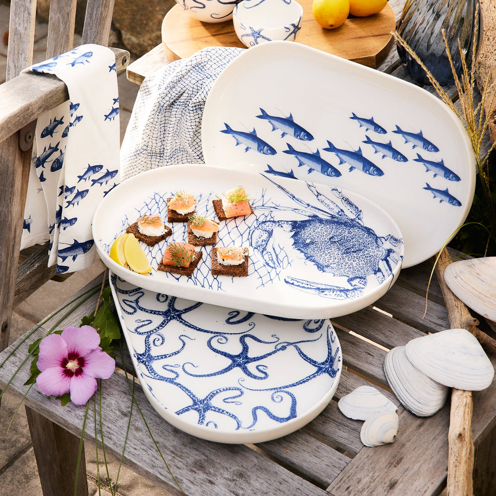 Starfish Large Coupe Oval Platter image 4