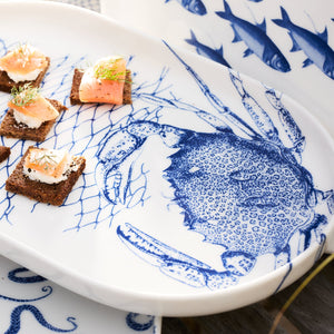 Crab Large Coupe Oval Platter thumbnail 5