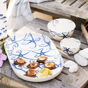 Starfish Large Coupe Oval Platter thumbnail 2