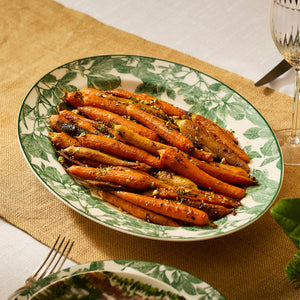 Arbor Green Oval Rimmed Platter thumbnail 4