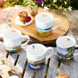 Caskata X Felix Doolittle By the Sea Mugs, Set of 4 thumbnail 2
