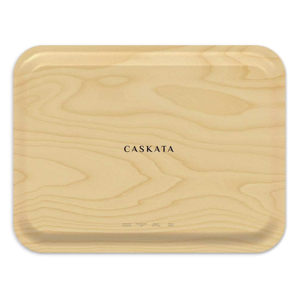 Artichoke Large Rectangular Birchwood Tray image 6