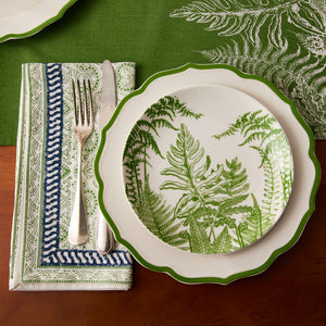 Block Island Block Print Dinner Napkins thumbnail 3