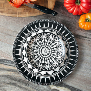 Marrakech Rimmed Dinner Plate thumbnail 5