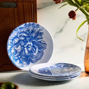 Peony Melamine Dinner Plates, Set of 4 thumbnail 4
