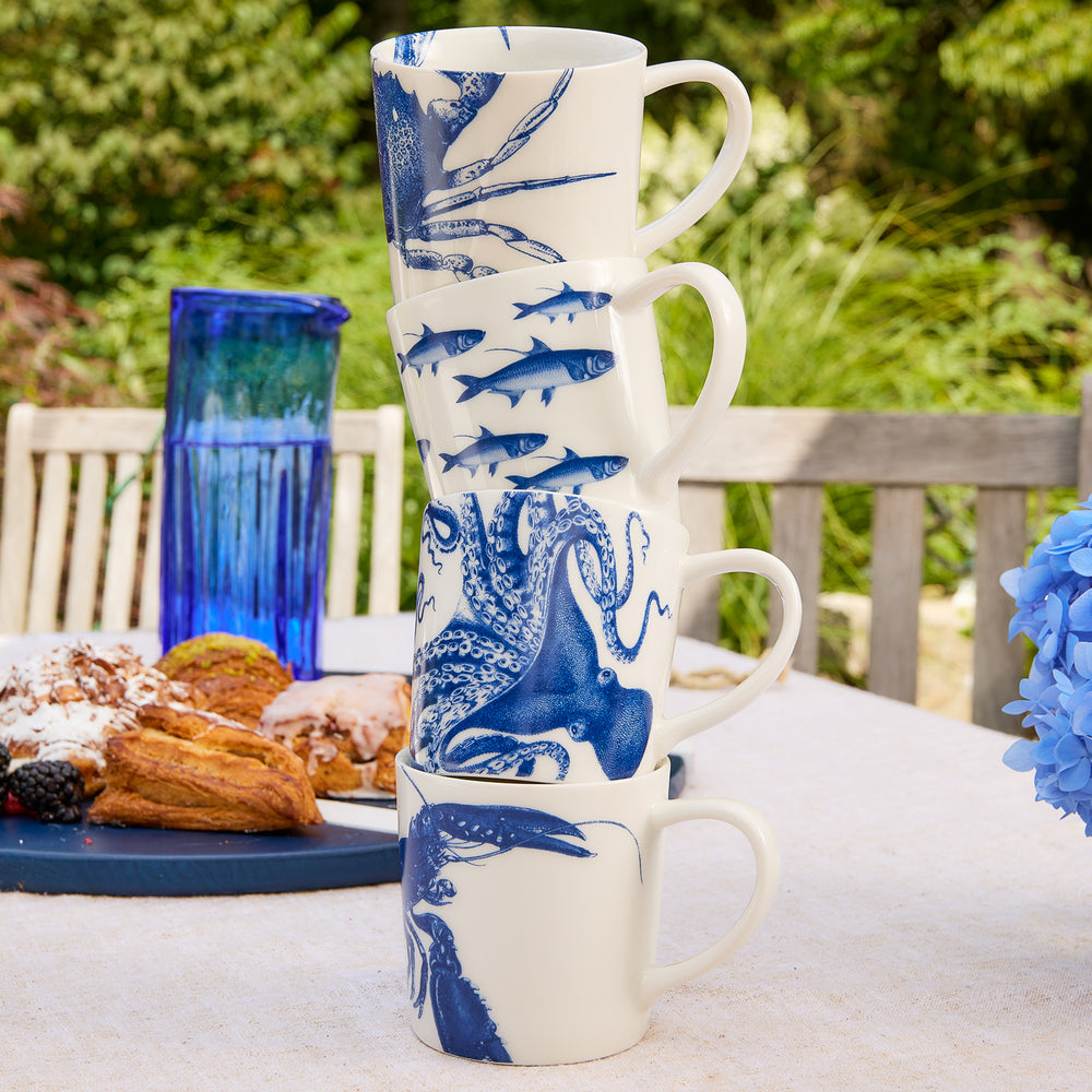 Coastal Icons Mugs, Mixed Set of 4 image 3