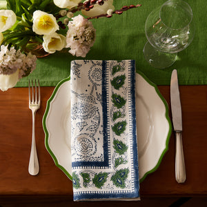 Cuttyhunk Block Print Dinner Napkins thumbnail 2
