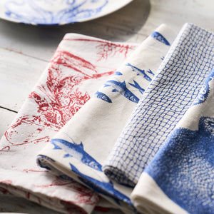 School of Fish Dinner Napkins, Set of 4 thumbnail 5
