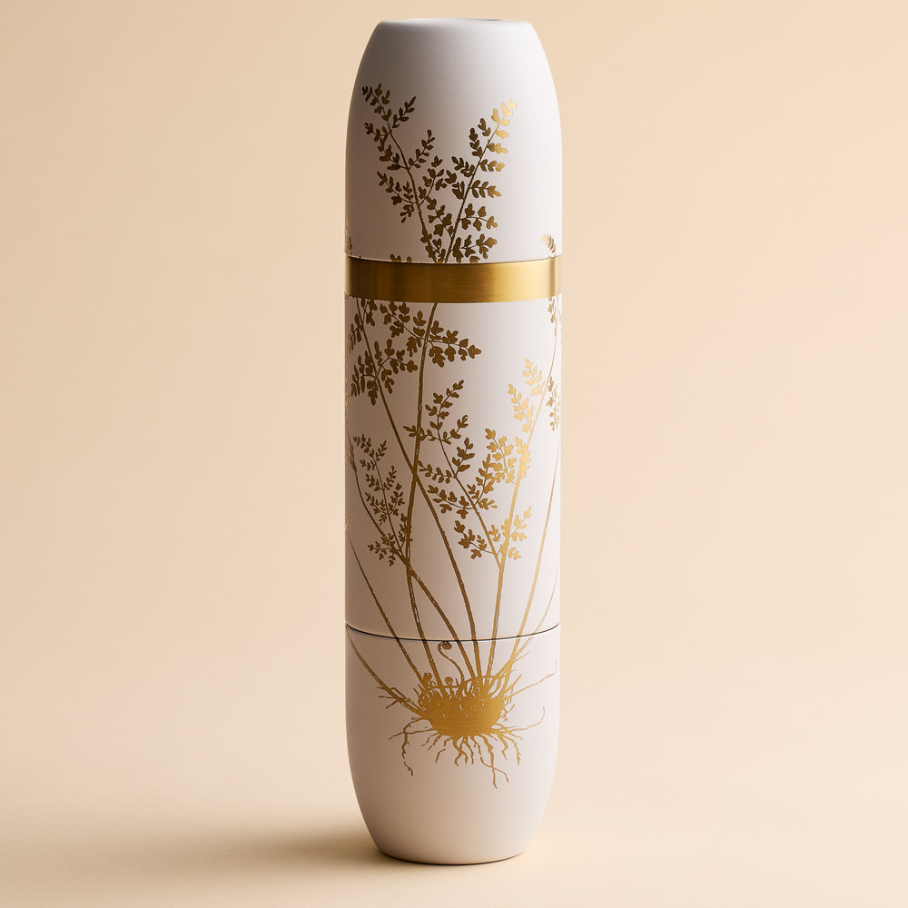 Caskata x High Camp Crema Fairy Fern Wine Flask
