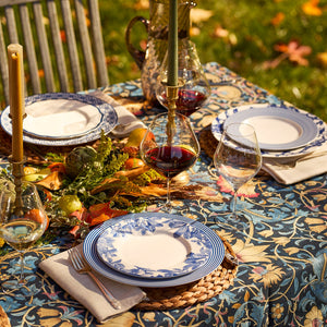 Newport Stripe Rimmed Dinner Plate thumbnail 2