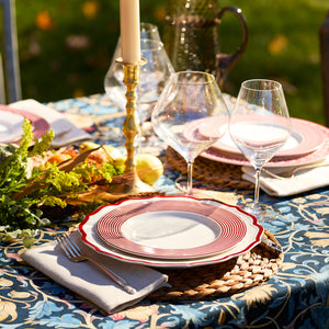 Newport Stripe Crimson Salad Plate thumbnail 2