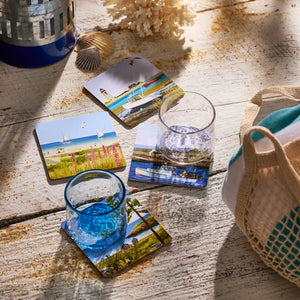 Viento Small Blue Tumblers, Set of 6 thumbnail 4