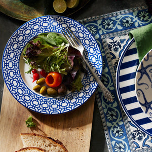 Newport Garden Gate Rimmed Salad Plate thumbnail 4
