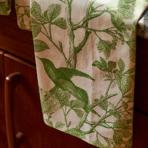 Arbor Birds Verde Kitchen Towels, Set of 2 thumbnail 3