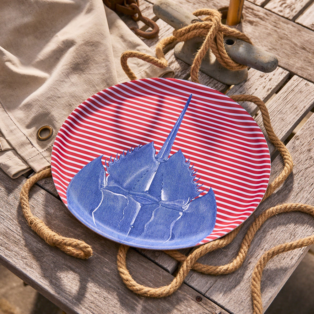 Horseshoe Crab Large Round Birchwood Tray image 4