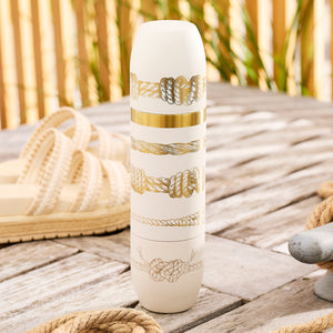 Caskata x High Camp Crema Sailors Knots Wine Flask thumbnail 4