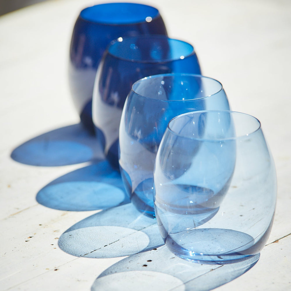 Les Nuages Blue Ombré Glasses Set of 4 image 6