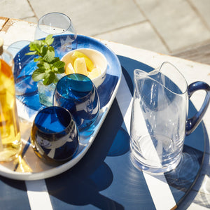 Les Nuages Blue Ombré Glasses Set of 4 thumbnail 5