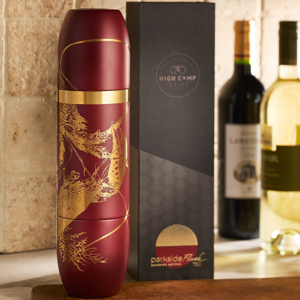 Caskata x High Camp Red Lobster Wine Flask image 7