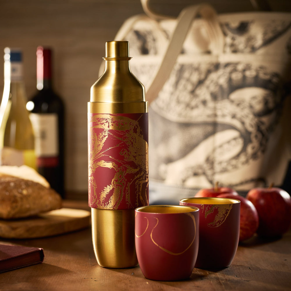 Caskata x High Camp Red Lobster Wine Flask image 4