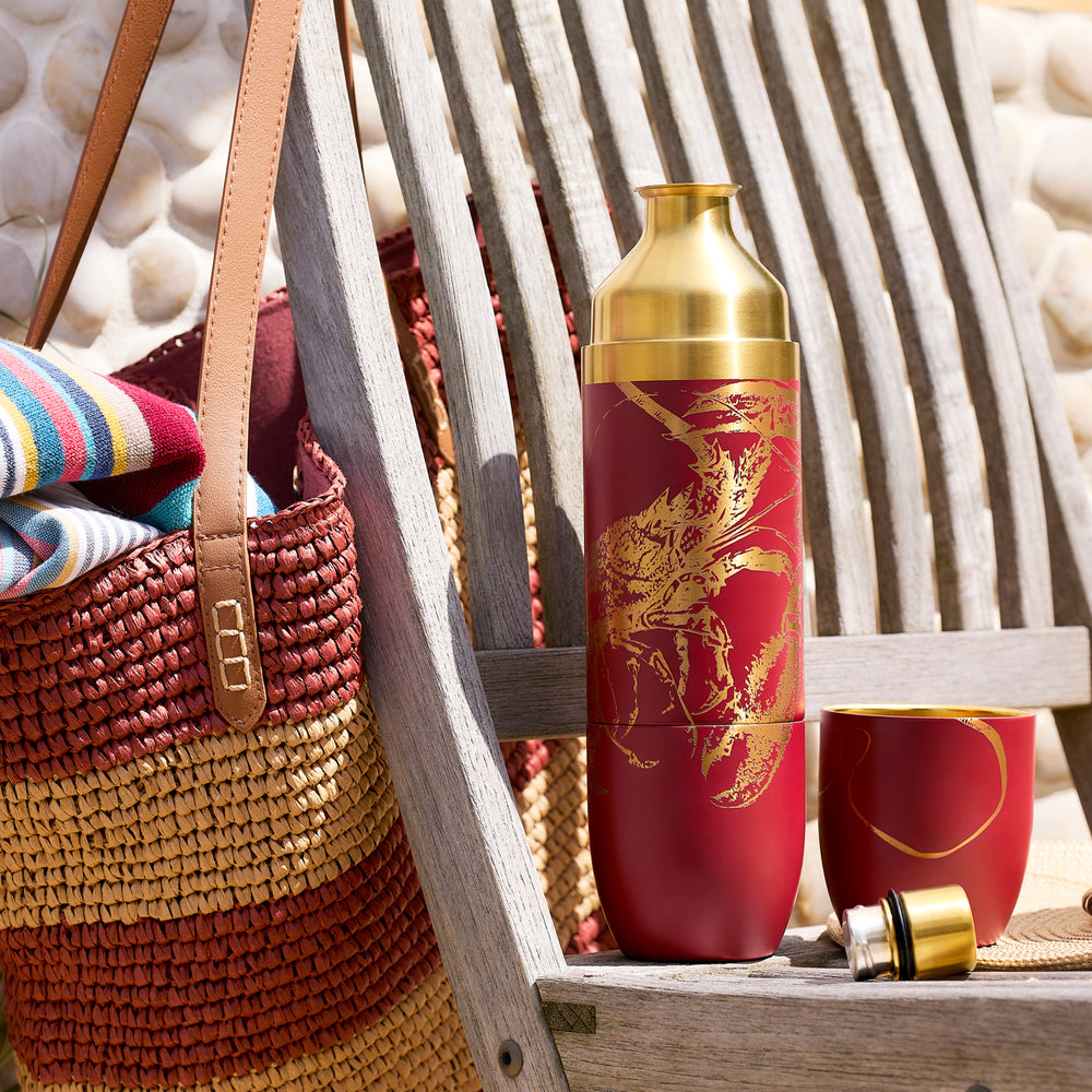 Caskata x High Camp Red Lobster Wine Flask image 5