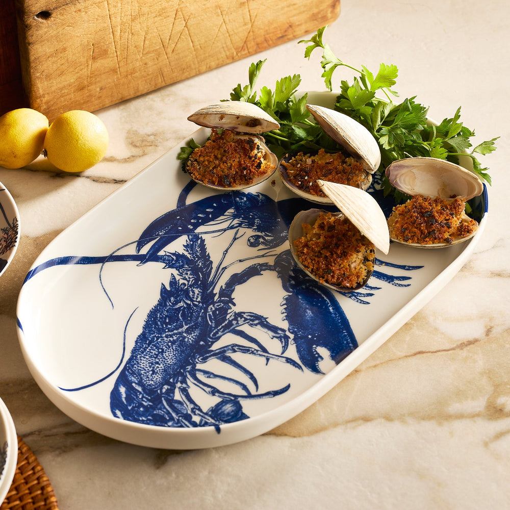 Lobster Large Coupe Oval Platter image 3