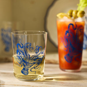 Lucy Blues Short Drinking Glasses thumbnail 2