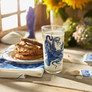 Lucy Blues Tall Drinking Glasses thumbnail 5