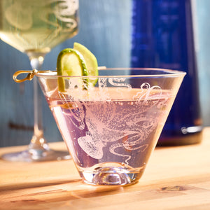 Lucy Stemless Martini Glasses thumbnail 2