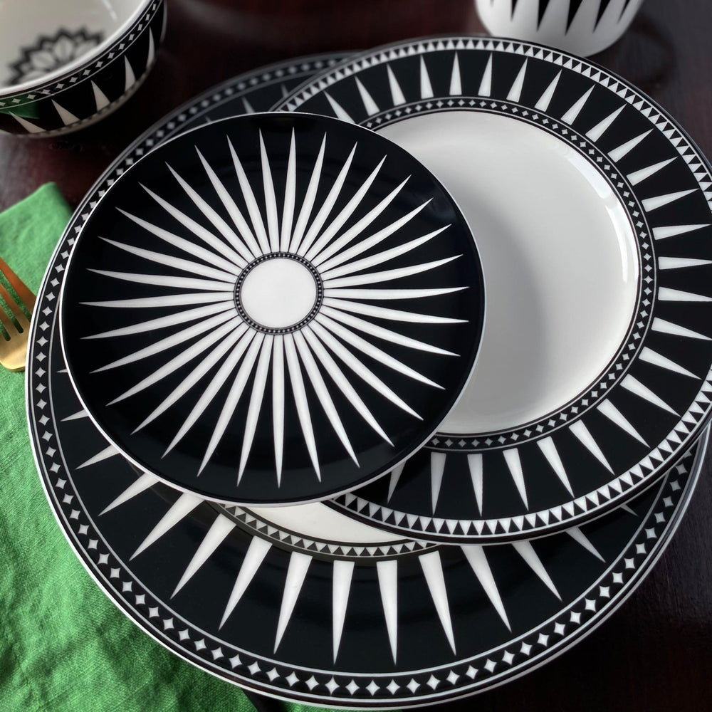 Marrakech Rimmed Salad Plate image 3