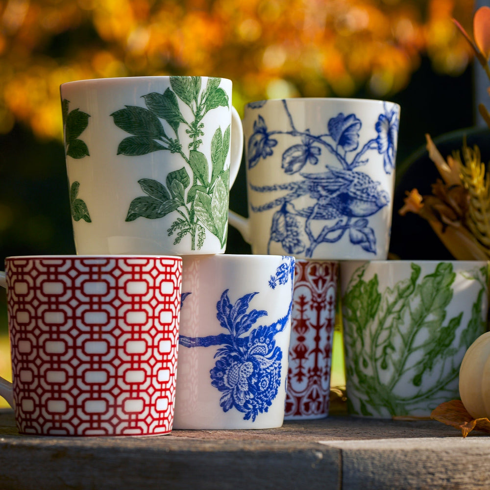 Newport Garden Gate Crimson Mug image 5