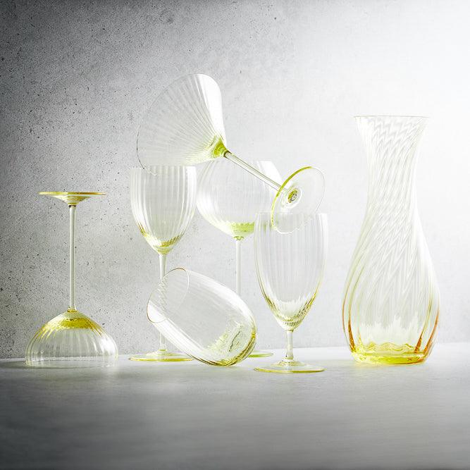 Quinn Citrine White Wine Glasses image 5