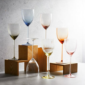 Quinn Rose White Wine Glasses thumbnail 5