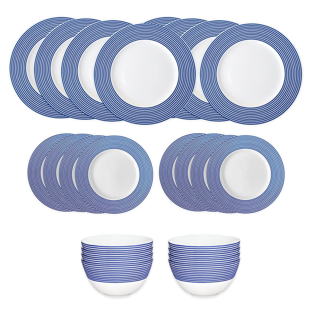 Newport Stripe Table Set for 8