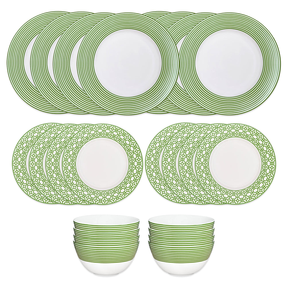 Newport Verde Table Set for 8