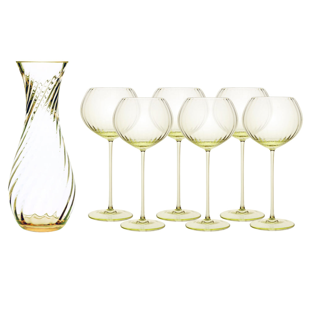 The Quinn Citrine Red Wine Lover Set
