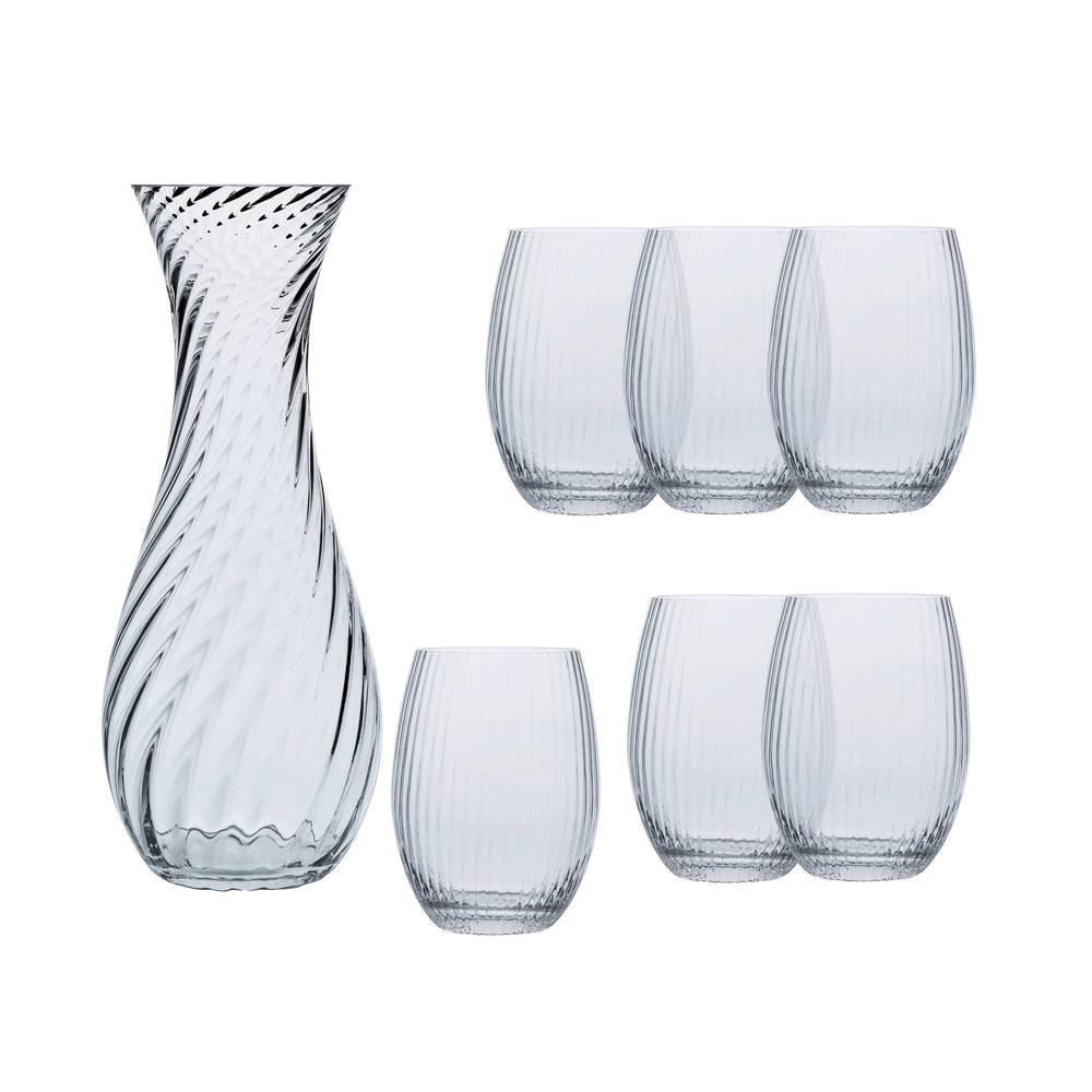 The Quinn Clear Dinner Party Set