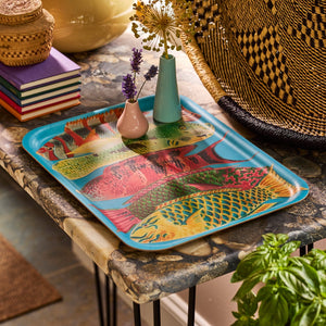 Rainbow Fish Large Rectangular Tray thumbnail 2