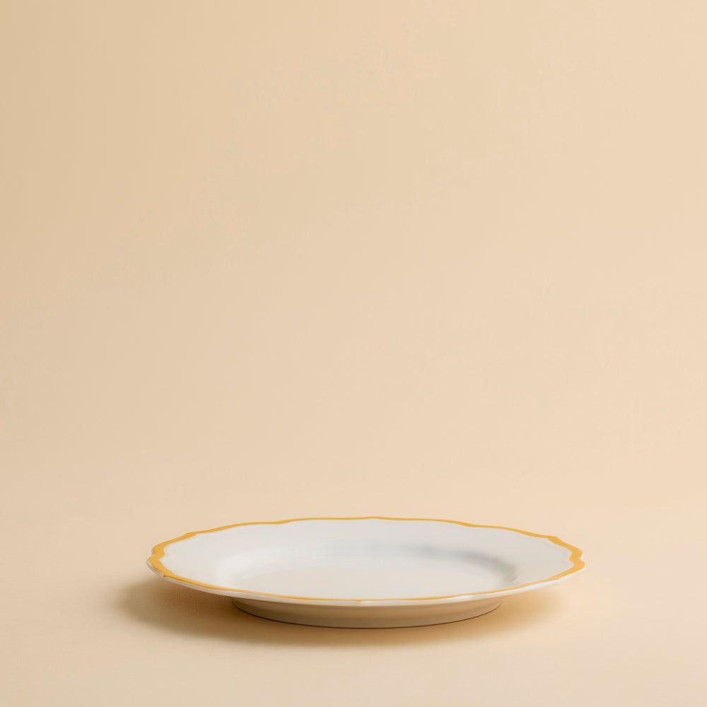 Stella Scalloped Marigold Salad Plate image 8