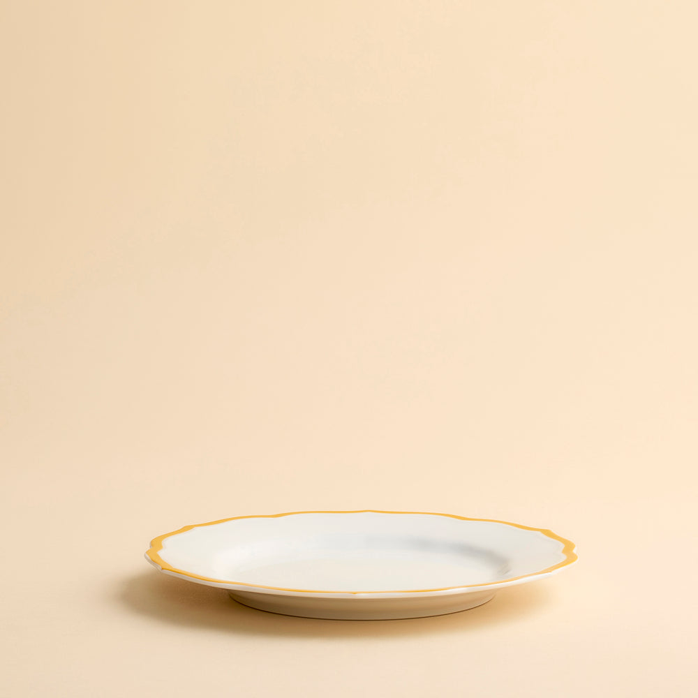 Stella Scalloped Marigold Salad Plate image 8