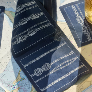 Sailors Knots Cocktail Napkin Roll thumbnail 5