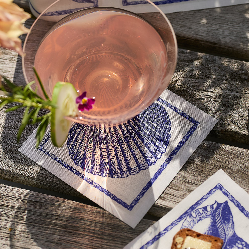 Shells Cocktail Napkin Roll image 6