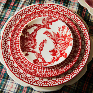 Newport Garden Gate Crimson Dinner Plate thumbnail 3