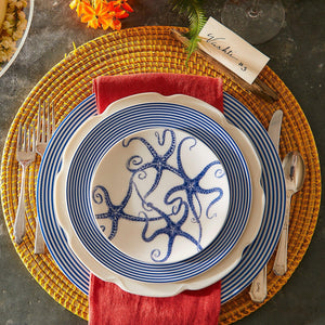 Newport Stripe Rimmed Salad Plate thumbnail 5