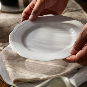 Stella Scalloped White Salad Plate thumbnail 3